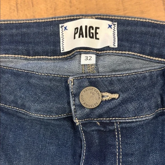 PAIGE Jeans Verdugo Crop Womens Denim Size 32 - Picture 5 of 8